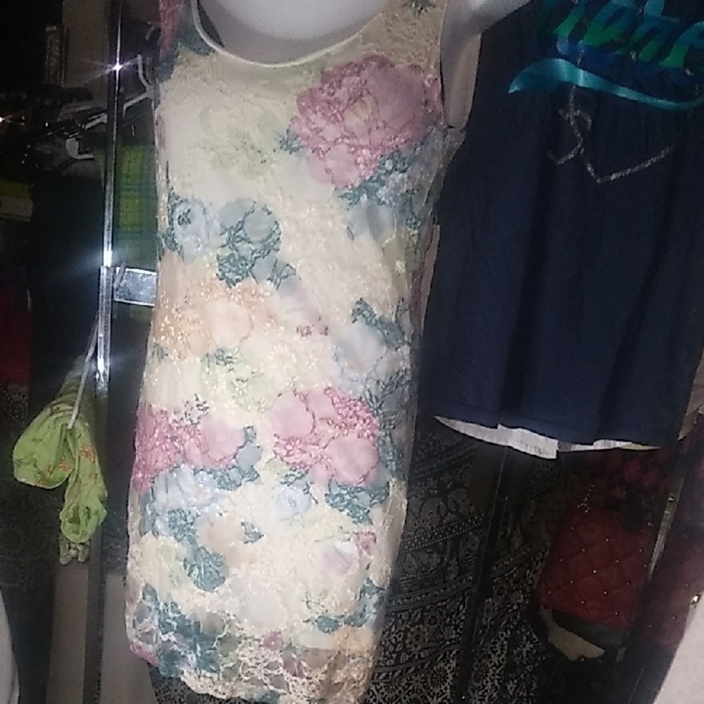 New Look Floral Lace Kids Dress